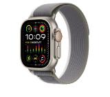 Apple 49mm Green/Gray Trail Loop - M/L