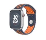 Apple 45mm Blue Flame Nike Sport Band - S/M