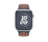 Apple 45mm Blue Flame Nike Sport Band - M/L