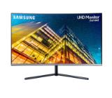 Samsung U32R590, 31.5" Curved VA LED, 60Hz, 4 ms GTG, 3840 x 2160, 250 cd/m2, 2500:1 Contrast, Display Port 1.2, HDMI 2.0, Gray