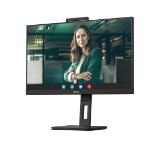 AOC 24P3CW, 23.8" IPS WLED, 1920x1080@75Hz, 4ms GtG, 300cd m/2, 1000:1, DCR 50M:1, AdaptiveSync, FlickerFree, Low Blue Light, 5Wx2, 5MP Windows Hello, Tilt, Height Adjust, Pivot, Swivel, HDMI, DP, RJ45, USB hub