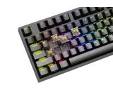 Genesis Gaming Keyboard Thor 404 TKL Black RGB Backlight US Layout Yellow Switch