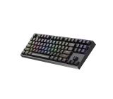 Genesis Gaming Keyboard Thor 404 TKL Black RGB Backlight US Layout Yellow Switch