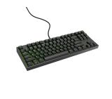 Genesis Gaming Keyboard Thor 404 TKL Black RGB Backlight US Layout Brown Switch