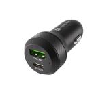 Natec Coney 1xUSB, 1xUSB-C Quick charger 48W, Black