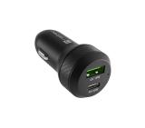 Natec Coney 1xUSB, 1xUSB-C Quick charger 48W, Black