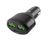 Natec Coney 2xUSB, 1xUSB-C Quick charger 84W Black