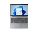 Lenovo ThinkBook 16 G6 Intel Core i7-13700H (up to 5GHz, 24MB), 32GB (16+16) DDR5 5200MHz, 1TB SSD, 16" WUXGA (1920x1200) IPS AG, Intel Iris Xe Graphics, 1080p&IR Cam, WLAN, BT, Backlit KB, FPR, Arctic Grey, DOS, 3Y