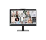 Lenovo ThinkVision T27hv-30 27" IPS, WLED, 16:9, 2560x1440, 4ms, 1000:1, 75Hz, 5MP IR&RGB camera, 5Wx2 Speakers, USB-C, HDMI, DP, RJ45, Tilt, Swivel, Pivot, Height Adjust Stand