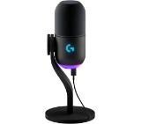 Logitech Yeti GX Dynamic RGB Gaming Mic with LIGHTSYNC - BLACK - USB - N/A - EMEA28-935