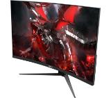 MSI G321CU, 31.5", 144Hz, UHD 3840x2160, Curve 1500R, FreeSync Premium, 300 Nits, VA, 3000:1, 2x HDMI 2.1, 1x DP, 1x Type-C (DP alt.) w PD 15W, PIP and PBP, Night Vision, Anti-Flicker, Less Blue Light, VESA 100, TILT, 9S6-3DC51A-001