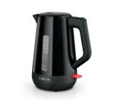 Bosch TWK1M123, MyMoment Plastic Kettle, 2400 W, 1.7 l, Cup indicator, Limescale filter, Triple safety function, Black