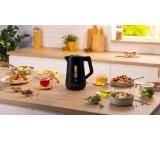 Bosch TWK1M123, MyMoment Plastic Kettle, 2400 W, 1.7 l, Cup indicator, Limescale filter, Triple safety function, Black