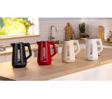 Bosch TWK1M123, MyMoment Plastic Kettle, 2400 W, 1.7 l, Cup indicator, Limescale filter, Triple safety function, Black