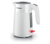 Bosch TWK2M161, MyMoment Plastic Kettle, 2400 W, 1.7 l, Cup indicator, Limescale filter, Triple safety function, White