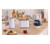 Bosch TWK2M161, MyMoment Plastic Kettle, 2400 W, 1.7 l, Cup indicator, Limescale filter, Triple safety function, White