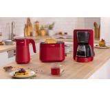 Bosch TWK2M164, MyMoment Plastic Kettle, 2400 W, 1.7 l, Cup indicator, Limescale filter, Triple safety function, Red