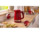 Bosch TWK4M224, MyMoment Plastic Kettle, 2400 W, 1.7 l, Interior light, Cup indicator, Limescale filter, Triple safety function, Red