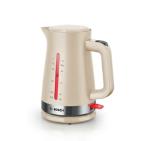 Bosch TWK4M227, MyMoment Plastic Kettle, 2400 W, 1.7 l, Interior light, Cup indicator, Limescale filter, Triple safety function, Cream