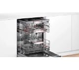 Bosch SMD8TCX01E SER8 Intelligent dishwasher fully integrated, A, Zeolith, EcoDrying, 9,5l, 14ps, 8p/6o, 43dB(B), OpenAssist, 3rd drawer, PerfectDry, Extra Clean Zone, TFT display, TimeLight, HC, interior light