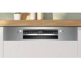 Bosch SMI4HVS00E SER4 Dishwasher integrated, D, Polinox, 9,0l, 14ps, 6p/5o, 46dB(C), 3rd drawer, Rackmatic, HC