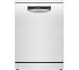 Bosch SMS4HVW00E SER4 Free-standing dishwasher, D, Polinox, 9,0l, 14ps, 6p/5o, 46dB(C), Silence 45dB, 3rd drawer, Rackmatic, white, Eco 270 min, Half load, HC