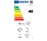 Bosch SMV6ZCX03E SER6 Intelligent dishwasher fully integrated, C, Zeolith, 9,0l, 14ps, 8p/5o, 39dB(B), Silence 38dB, 3rd basket, Extra Clean Zone, TimeLight, display, HC, interior light