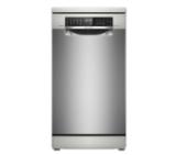 Bosch SPS6YMI14E SER6 Free-standing dishwasher 45cm, B, Zeolith, 8,5l, 10ps, 8p/5o, 43dB(B), Silence 41dB, 3rd drawer, inox, interior light, HC