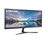 Samsung S34J550, 34.1" VA LED, 60Hz, 4 ms GTG, 3440 x 1440, 300 cd/m2, 3000:1 Contrast, Mega DCR, FreeSync, Eco Saving Plus, Eye Saver Mode, Low Input Lag Mode, Flicker Free, Game Mode, 2xHDMI, Display Port 1.2, Headphone, 178°/178°, Dark Blue Gray