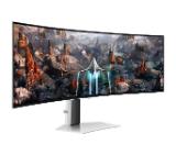 Samsung LS49CG934, 49" Odyssey G9 GAMING, Curved OLED, 1800R, 240Hz, Smart. 32:9, 5120 x 1440, 250 cd/m2, Display Port , HDMI,Micro HDMI, USB Hub, Silver