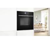 Bosch HMG776KB1 SER8 Combi microwave oven, 4D HotAir, Pyro, 20 HM, Assist, 1-lvl Pyro rail, LED light top, TFT-touchdisplay Plus 7cm, HC