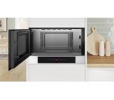 Bosch BFL7221W1 SER8 Built-in microwave, 21l, AutoPilot 7, LED light, left hinge,TFT, white