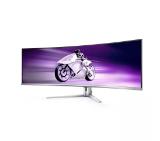 Philips 49M2C8900, 48.8" Curved 1800R QD-OLED, 5120x1440@240Hz, 0.03 GtG, Brightness 1000, 1000000:1, DCR 80M:1, Adaptive Sync, FlickerFree, Low Blue Mode, 7.5Wx4+DTS, Tilt, Height Adjust, Swivel, 2xHDMI, DP, USB hub