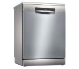 Bosch SMS4ENI06E SER4 Free-standing dishwasher, B, EcoDrying, 9,0l, 13ps, 6p/5o, 42dB(B), Silence 41dB, Extra Space 3rd basket, Rackmatic, inox, HC