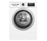 Bosch WAN28266BY SER4 Washing machine 8kg, A, 1400rpm, 51/72dB(A), Iron Assist, waveDrum 65l, 7 options, Rinse Plus, silver-blackgrey door