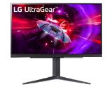 LG 27GR83Q-B, 27" UltraGear IPS, 1ms (GtG), 240Hz, 1000:1, 400cd/m2, QHD 2560x1440, AMD FreeSync, G-Sync Compatible, HDR 400, DCI-P3 95%, VRR, USB, HDMI, DisplayPort, Height Adjustable, Tilt, Swivel, Black