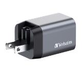 Verbatim GNC-35 GaN Charger 2 Port 35W USB A/C (EU/UK/US)