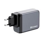 Verbatim GNC-200 GaN Charger 4 Port 200W USB A/C (EU/UK/US)