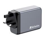 Verbatim GNC-240 GaN Charger 4 Port 240W USB A/C (EU/UK/US)