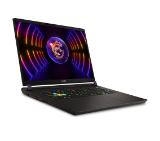 MSI Vector GP78 HX 13VH, i9-13980HX, 17" QHD+ (2560x1600), 240Hz, IPS-level, 32GB DDR5 (2x16GB 5600), 1TB NVMe SSD, RTX 4080 12G GDDR6, HM770, WiFi 6E, Windows 11 Home, 4 cell 90Whr, 2Y, Gray, RGB KBD+Fury Gaming Chair Avenger M+ Black-White