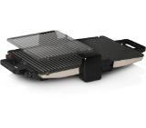 Bosch TCG3302, Contact grill 3 in 1, 2000 W,  Removable aluminum grill plates with non-stick ceramic coating, silver
