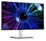 Dell U2424HE, 23.8" IPS Anti-Glare, UltraSharp InfinityEdge, 5ms, 1000:1, 250 cd/m2, FullHD 1920x1080, 120 Hz, 100% sRGB, HDMI, DisplayPort, USB-C Hub, USB 3.2 hub, RJ45, KVM ComfortView Plus, Height Adjustable, Pivot, Swivel, Tilt, Black