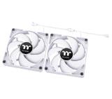 Thermaltake CT120 PC Cooling Fan 2 Pack White