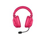 Logitech Headset - PRO X 2 LIGHTSPEED Wireless Gaming Headset - MAGENTA - 2.4GHZ - N/A - EMEA28-935