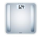 Beurer BF 183 diagnostic bathroom scale; Extra large LCD display; Weight, body fat, body water, muscle percentage, bone mass, AMR calorie display; 180 kg