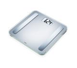 Beurer BF 183 diagnostic bathroom scale; Extra large LCD display; Weight, body fat, body water, muscle percentage, bone mass, AMR calorie display; 180 kg