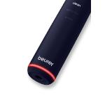 Beurer TB 50 Electric toothbrush; Integr. pressure sensor; 3 cleaning programs; 45 days Battery life; 2-min timer; Oscillating, pulsating, brushing technology; Incl. charger, USB cable with adapter, storage box & CBH; black