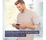 Beurer TB 50 Electric toothbrush; Integr. pressure sensor; 3 cleaning programs; 45 days Battery life; 2-min timer; Oscillating, pulsating, brushing technology; Incl. charger, USB cable with adapter, storage box & CBH; black