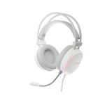 Genesis Headset Neon 613 With Microphone RGB Illumination White