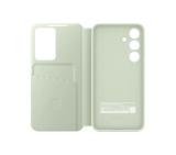 Samsung S24 Smart View Wallet Case Light Green